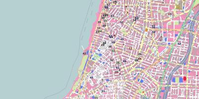 Mapa de rabin plaça de Tel Aviv