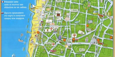 Tel Aviv atraccions mapa